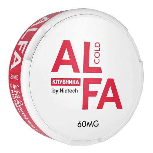 Освежающее удовольствие: ALFA Cold с клубничным вкусом Освежающее удовольствие: ALFA Cold с клубничным вкусом