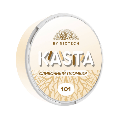 Нежный пломбир Kasta с насыщенным сливочным вкусом